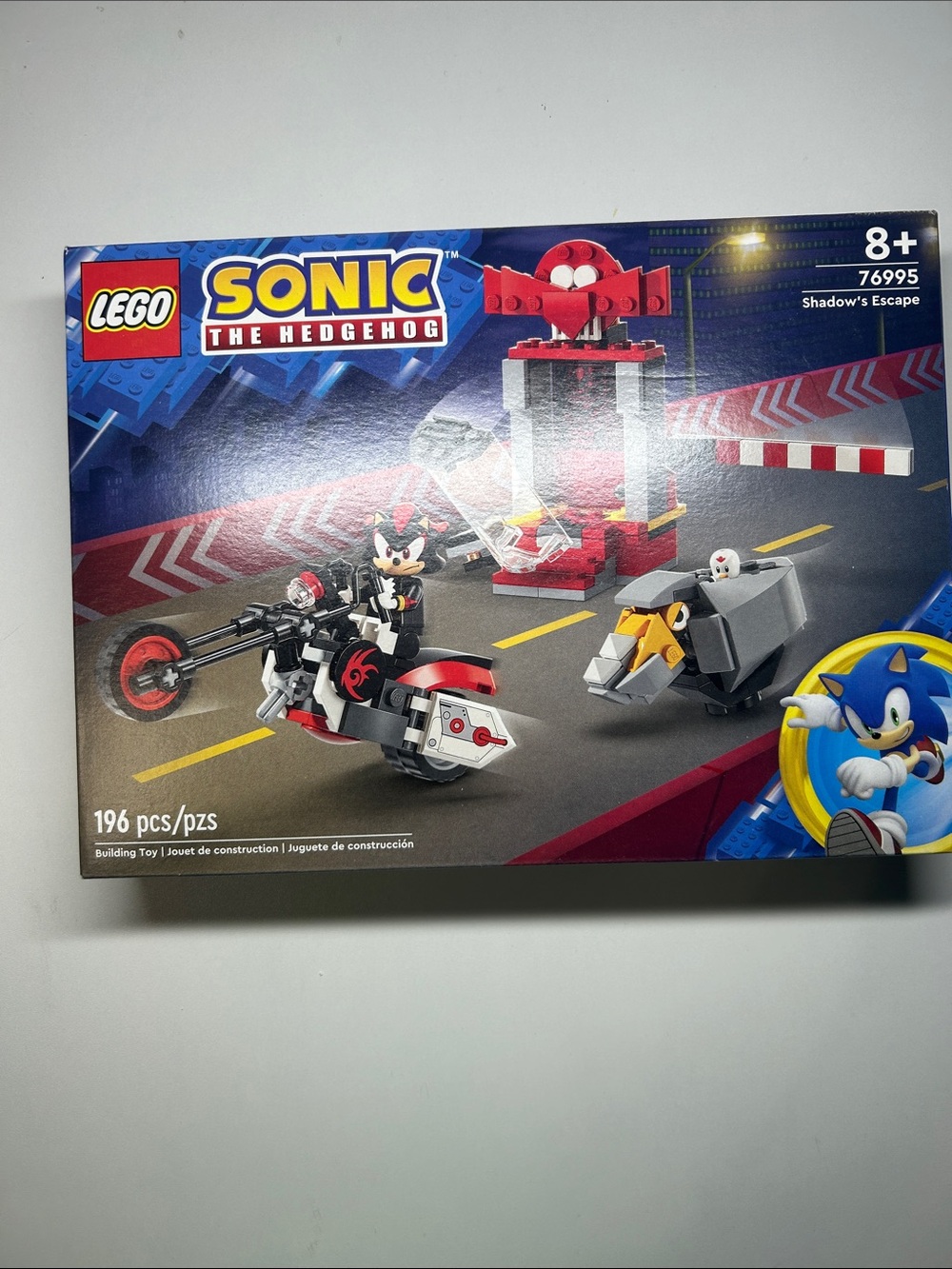 Lego Sonic The Hedgehog Shadow Escape Set - Red, Black, Gray, White
